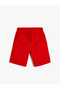 Basic Shorts Tie Waist Pocket Cotton - 3
