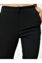 High Waist Cigarette Pants with Pockets Slim Fit - 5