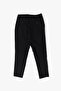 Men's Black Side Pocket Lace up Elastic Waist Belt 969 Jogger Pants - 2