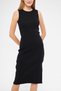 Women's Camisole Slit Halter Neck Pencil Dress - 2