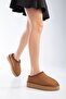 Women's Winter Thick Sole Fur Lined Suede Slippers & Home Shoes - 2