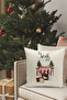 Christmas Themed Throw Pillow Cover / Christmas - Christmas Cushion Cover (Double-Sided Printed - Hidden Zipper) - 2