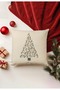 Christmas Themed Throw Pillow Cover / Christmas - Christmas Cushion Cover (Double-Sided Printed - Hidden Zipper)