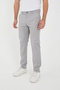 Winter Gabardine Chino Trousers Regular Fit Men's Light Gray - 2