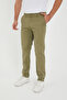 Winter Gabardine Chino Trousers Regular Fit Men's Khaki - 2