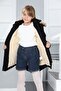 Girl's Waterproof Removable Hooded Plush Fur Lined Long Coat Coat - 6