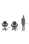 Debra 1380A Task Chair Grey - 5