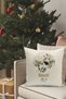 Christmas Themed Throw Pillow Cover / Christmas - Christmas Cushion Cover (Double-Sided Printed - Hidden Zipper) - 2