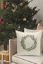Christmas Themed Throw Pillow Cover / Christmas - Christmas Cushion Cover (Double-Sided Printed - Hidden Zipper) - 2