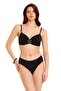 Beads Accessory Detail Draped Bikini Set 1280