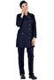 Luxe Hijab Navy Blue Thick Fabric Lycra Hijab Nurse Jersey and Doctor's Jersey Set - 4
