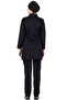 Luxe Hijab Black Thick Fabric Lycra Hijab Nurse Jersey and Doctor's Jersey Set - 5