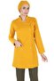 Luxe Hijab Mustard/Khaki Thick Fabric Lycra Hijab Nurse Jersey and Doctor's Jersey Set