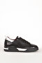 Men's Thick Sole Comfort Casual Shoes Real Leather Mc 17369m Black