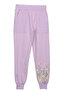 Girl's Gardens Text Floral Patterned Hooded Ecru Tracksuit Set - 3