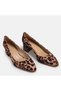 LARGE SIZE WOMEN'S LOW HEELED SHOES 41-42-43-44-LEOPARD - 3