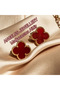 Bordo Gold Earrings (Bordo Earrings) - 2