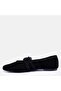 Big Number Genuine Suede Leather Shoes 41-42-43-44-Black Suede - 7