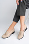Genuine Leather Beige Women's Leather Casual Shoes Dp15-72421 - 6
