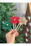 Luxury Design with Crystal Stone Green with Pearls Star Flower Lotus Flower Christmas Special Occasion Crown Metal Crown - 5