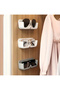 Can Be Attached to the Wall Glasses Hanger for Glasses Bedroom Bathroom White 1Pc - 3