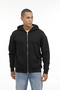 Regular Fit Hooded Zippered Sweat Men's Sweat Mb Ros 18Hs112