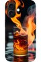 Apple iPhone 16 Compatible Hd+ Printed Alcohol Bottle Patterned Silicone Case