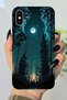 Nature Landscape Pattern Hd Printed Silicone Case Compatible with Apple iPhone X