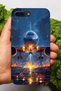 جراب سيليكون مطبوع عالي الدقة متوافق مع هاتف Apple iPhone 8 Plus