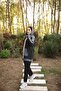 Hooded Women's Hijab Tracksuit Set - 3