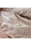 Dahlıa Bamboo Extra King Size Duvet Cover Set 260X220 cm Powder/Ecru - 6
