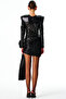 Victoria Sequined Bow Detail Dress(Black) - 2
