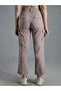 High Rise Straight Fit Cropped Cargo Trousers - 3