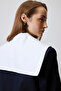 Sailor Collar Gabardin Jacket - 6