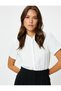 Short Sleeve Shirt, Collar, Robe Detail, Regular Fit - 2