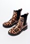 02-2137 Leopard Elastic Daily Women's Boots - 4