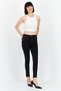 Women Skinny Fit Washed Stretchable Denim Jean, Washed Black - 2