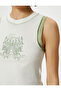 Crop Athlete Crew Neck Printed Cotton - 5