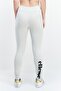 Women Brand Logo Training Leggings, Grey - 2