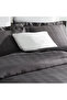 Saule 100% Cotton Double Duvet Cover Set 200X220 cm Anthracite - 4