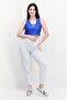 Women Sportswear Fit Sleeveless Training Crop Top, Royal Blue - 4