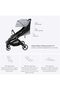 Baby Stroller Lightweight, Compact  with Large Storage Adjustable - 4