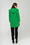 Hooded Tie Waist Coat LIGHT GREEN 3359 - 8