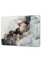 30X40 cm Glass Cutting Board Black Gilded Marble - 3