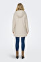 Onlsally Waterproof Hooded Zipper and Snap Closure Regular Fit Coat Coat 15206116 - 4