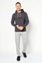 Men Sportswear Fit Long Sleeves Training Hoodie, Grey - 2