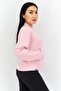 Women Sportswear Fit Long Sleeves Running Sweatshirt, Pink - 4