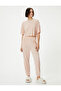 Jogger Pajamas with Pocket Detail and Elastic Waist