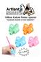 Pen Holding Apparatus Pastel Colors 4 Pack 1 Pack Silicone Easy Grip Apparatus 4 Colors