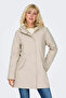Women's Hooded Fleece Raincoat Coat - 15206116 - 2